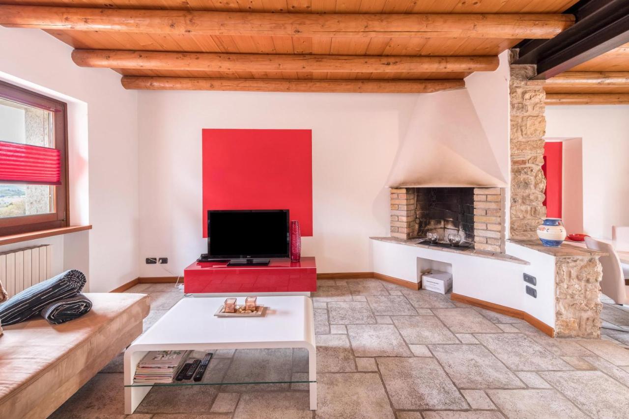 Casa Rustico Villa Costermano Bagian luar foto