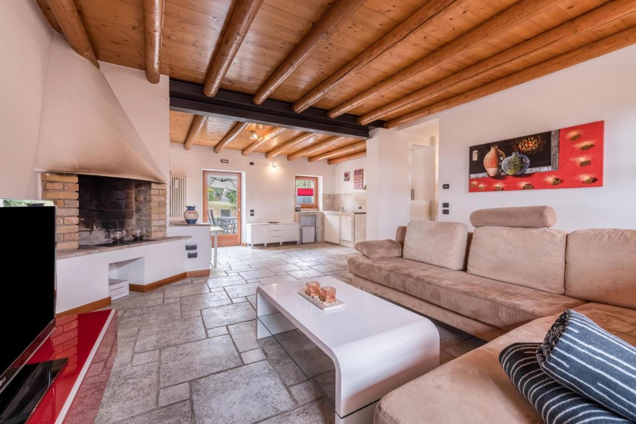 Casa Rustico Villa Costermano Bagian luar foto