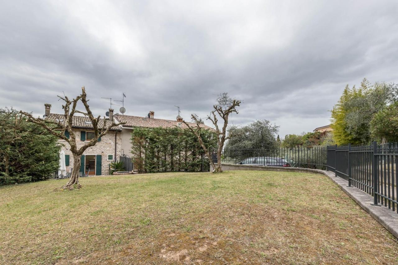 Casa Rustico Villa Costermano Bagian luar foto